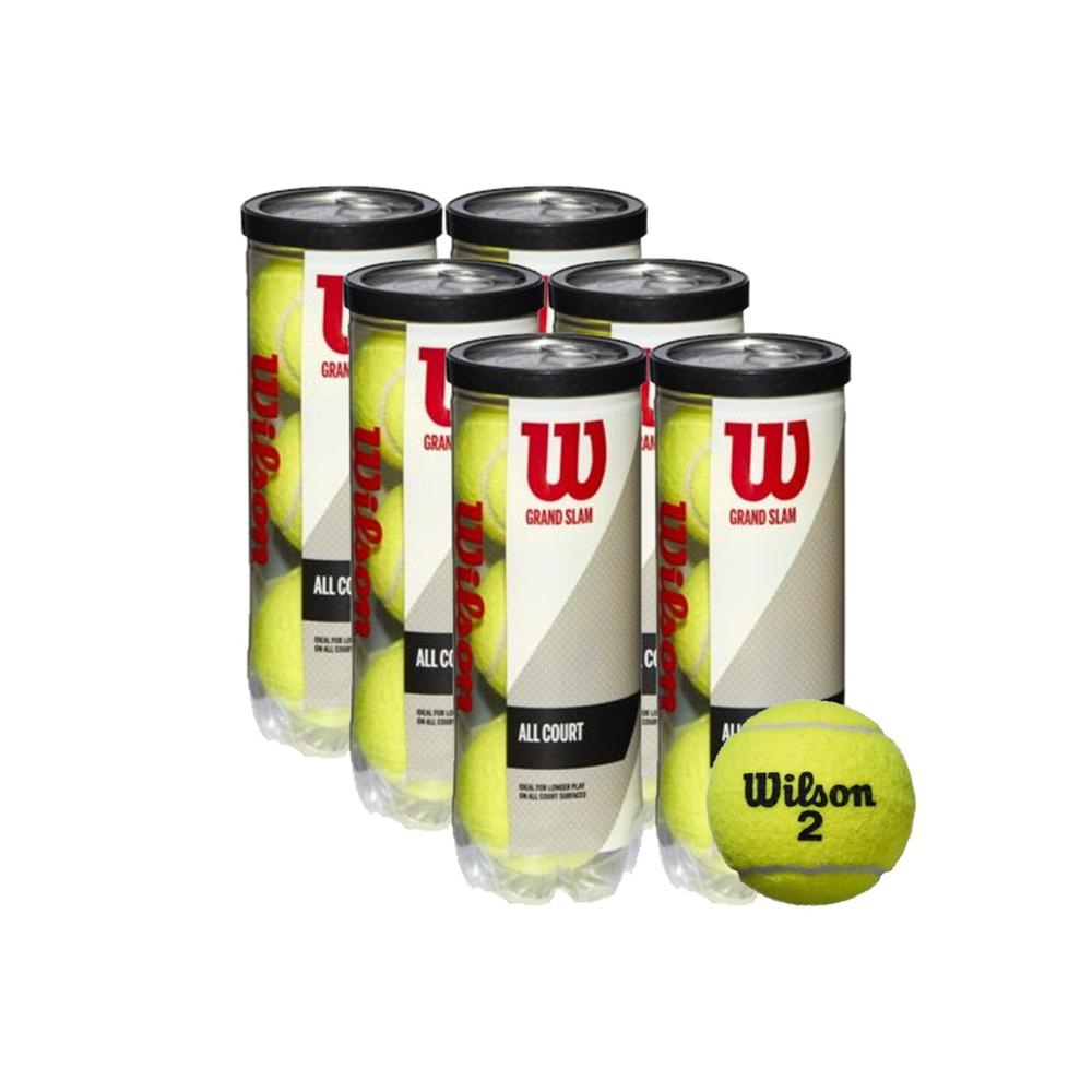 Wilson Pelotas Grand Slam (6-pack)