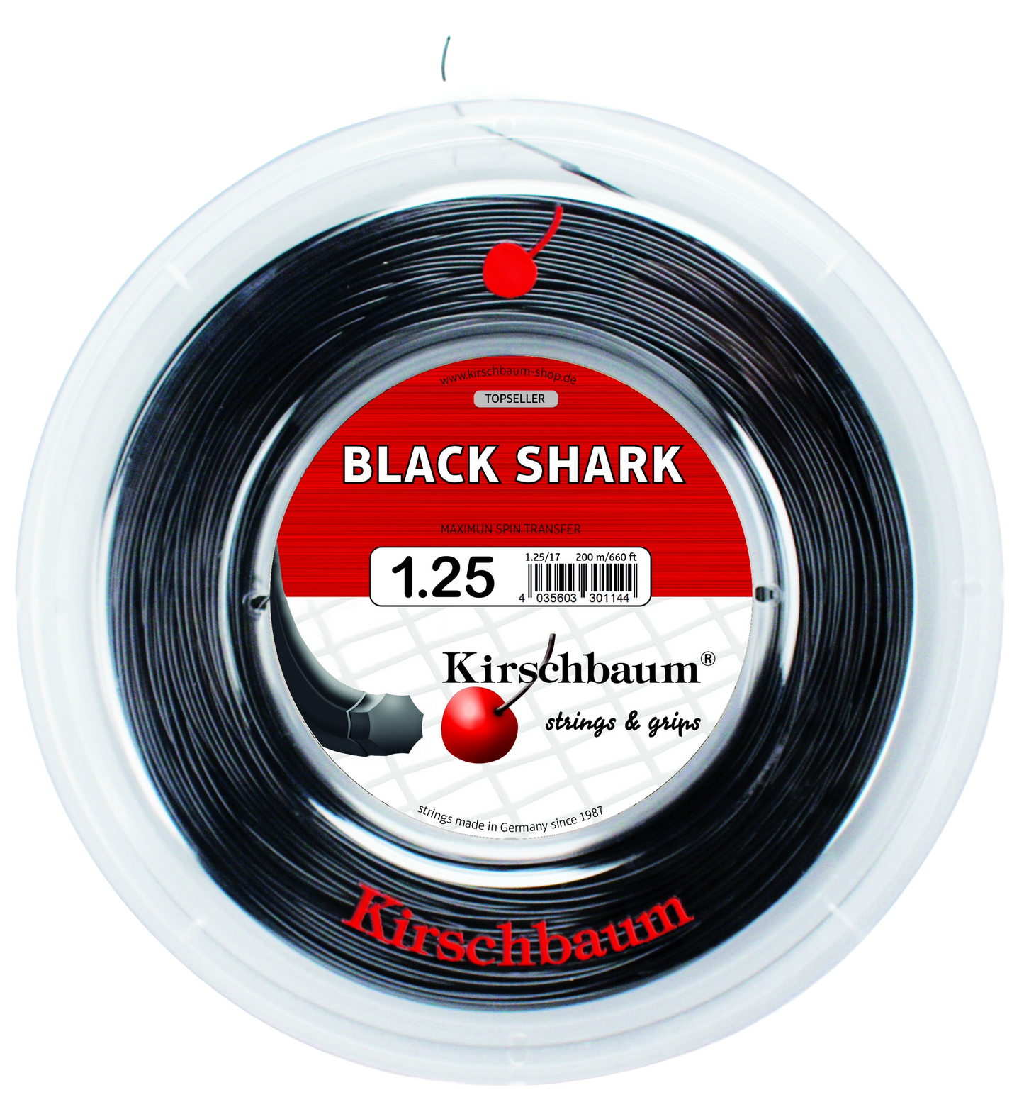 Rollo de cuerdas Black Shark Kirschbaum