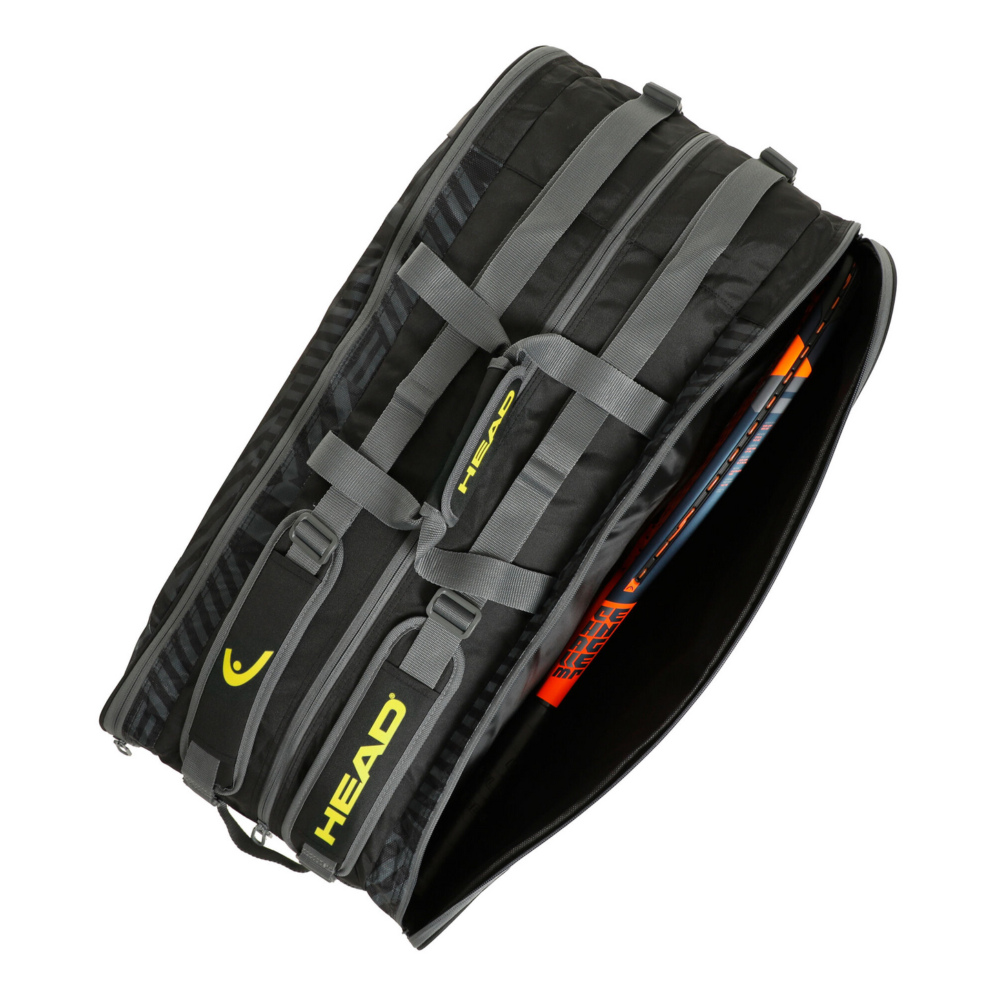 Raquetero HEAD Base Racquet Bag L Negro y Verde
