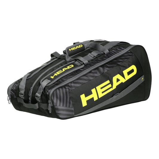 Raquetero HEAD Base Racquet Bag L Negro y Verde